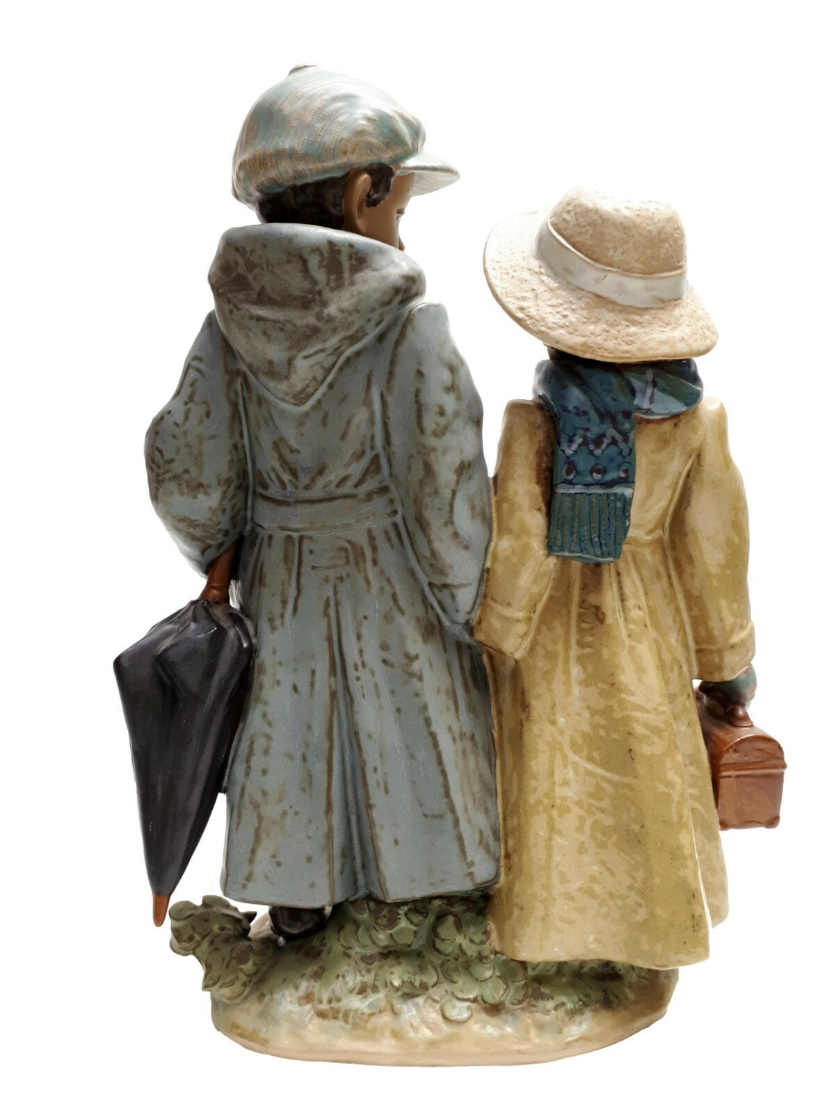 Lladro Figur - Nr.2242 - 'Away to School' - Keramik - polychrome Bemalung2