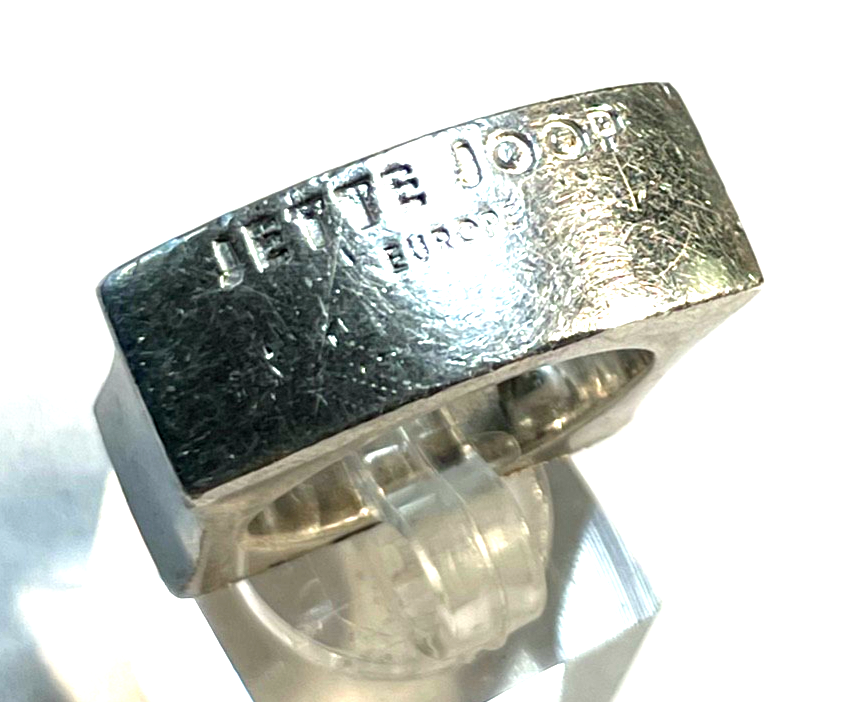 26,57 Gramm Jette Joop Europe schwerer Statement Ring 925 Silber Ø 17,5 mm RG 551