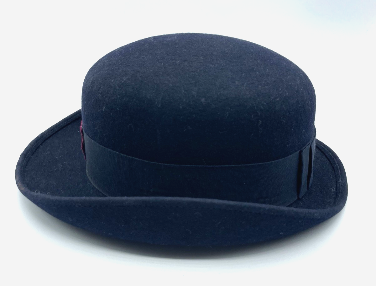 Vintage blauer Damenhut Die Heilsarmee Bekleidung sehr gepflegt top Deko2