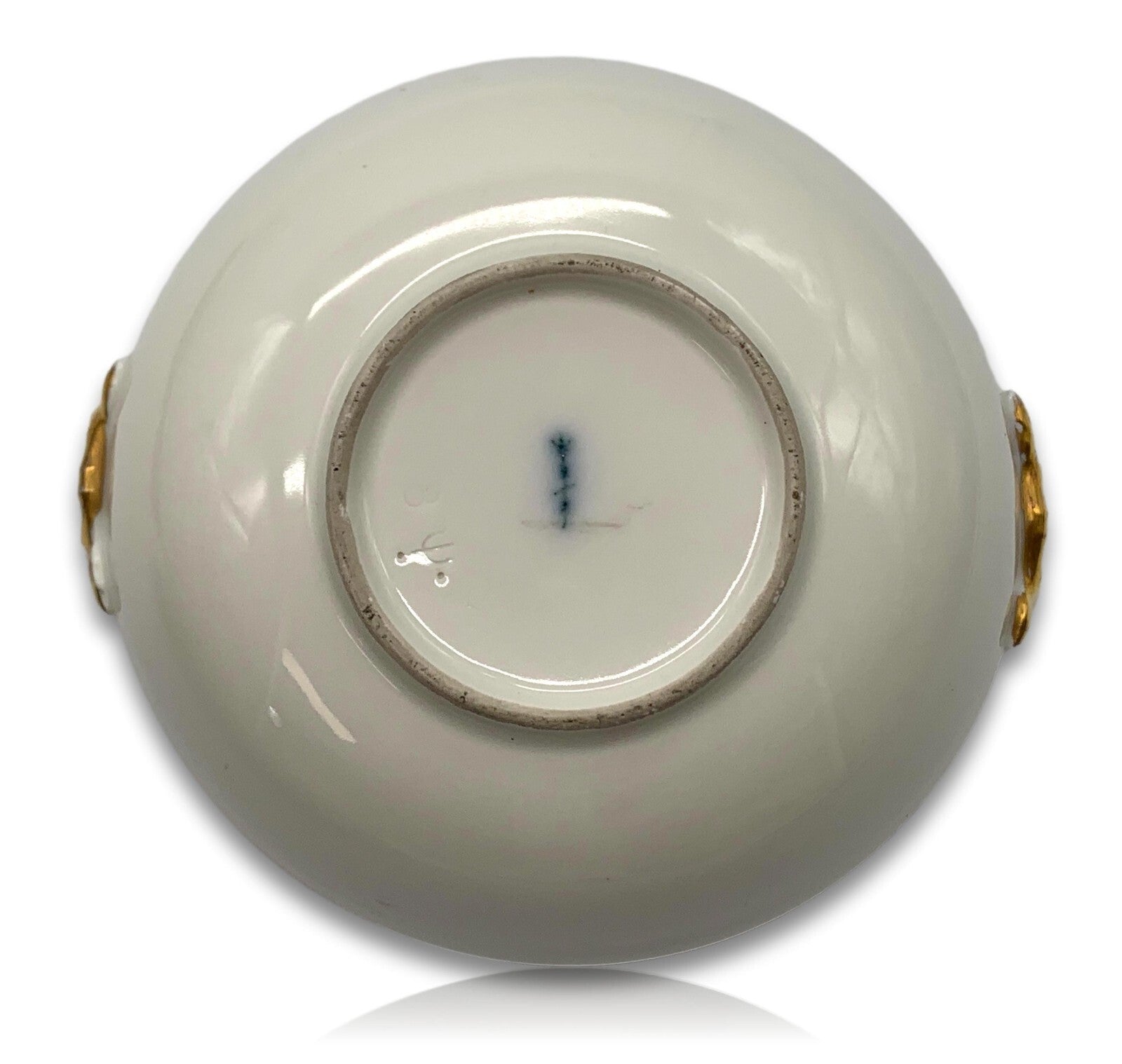 KPM Berlin - Ringhenkelschälchen  Porzellan - seltene Chinoiserie Bemalung9