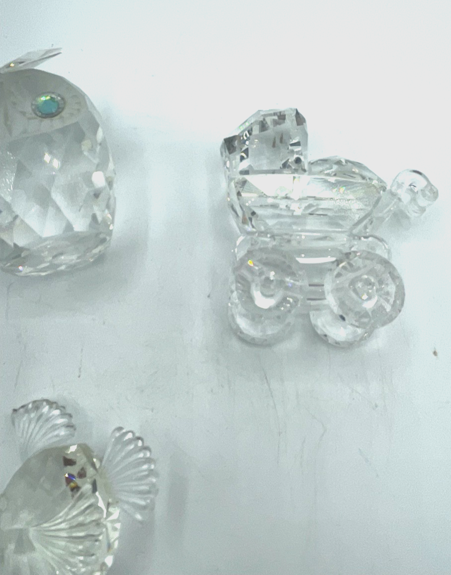 Konvolut 5 schöne Sammler Swarovski Kristall Figuren unbeschädigt aus Sammlung3