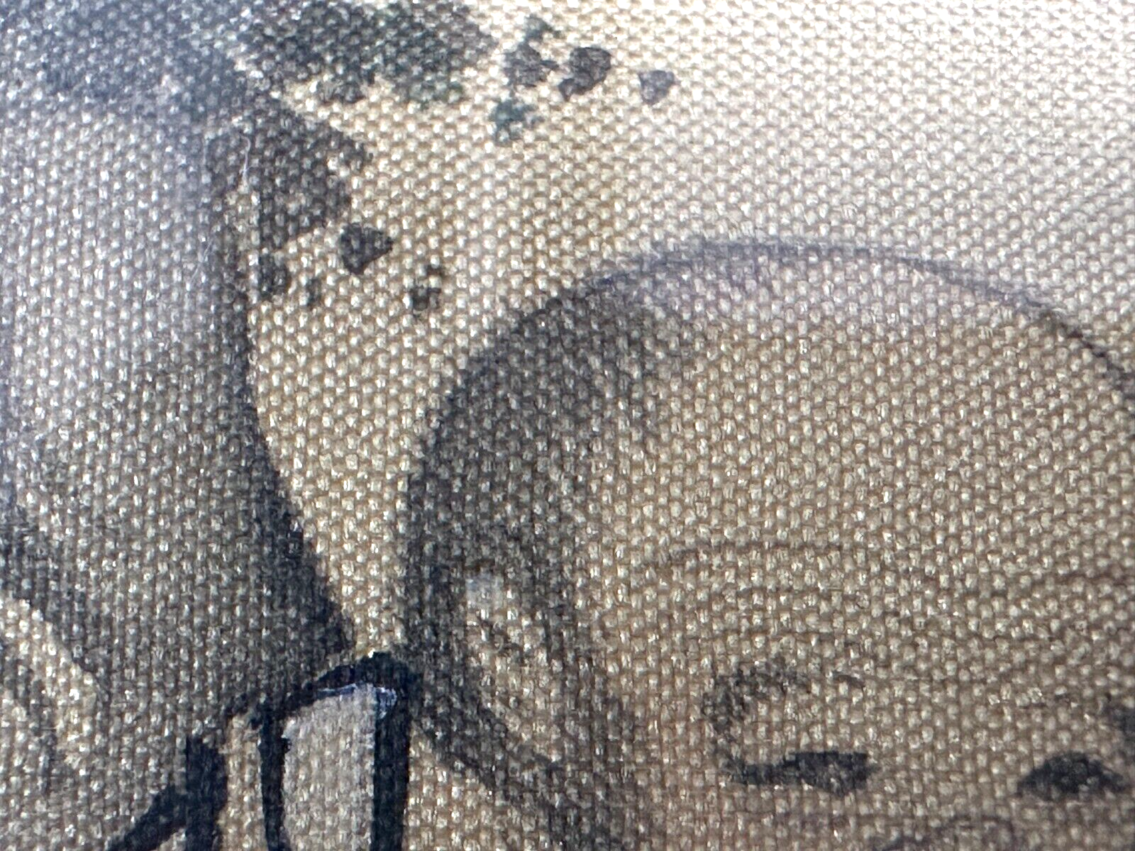 Daoistischer Mönch - Seidenmalerei Vorbild Song-Dynastie aus Kunstakademie 19847