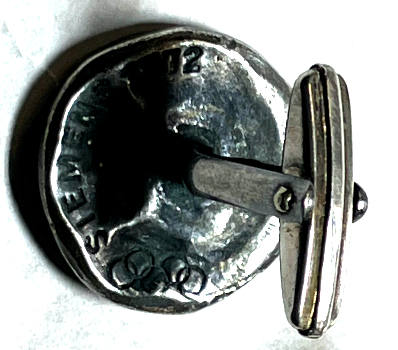 Rarität Olympiade 1972 835 Silber Manschettenknöpfe Siemens4