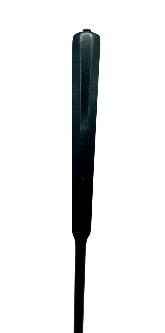 Antik Biedermeier Silber 1 Vorleger Kelle alte Punzen L 43 cm teilvergoldet Holz1