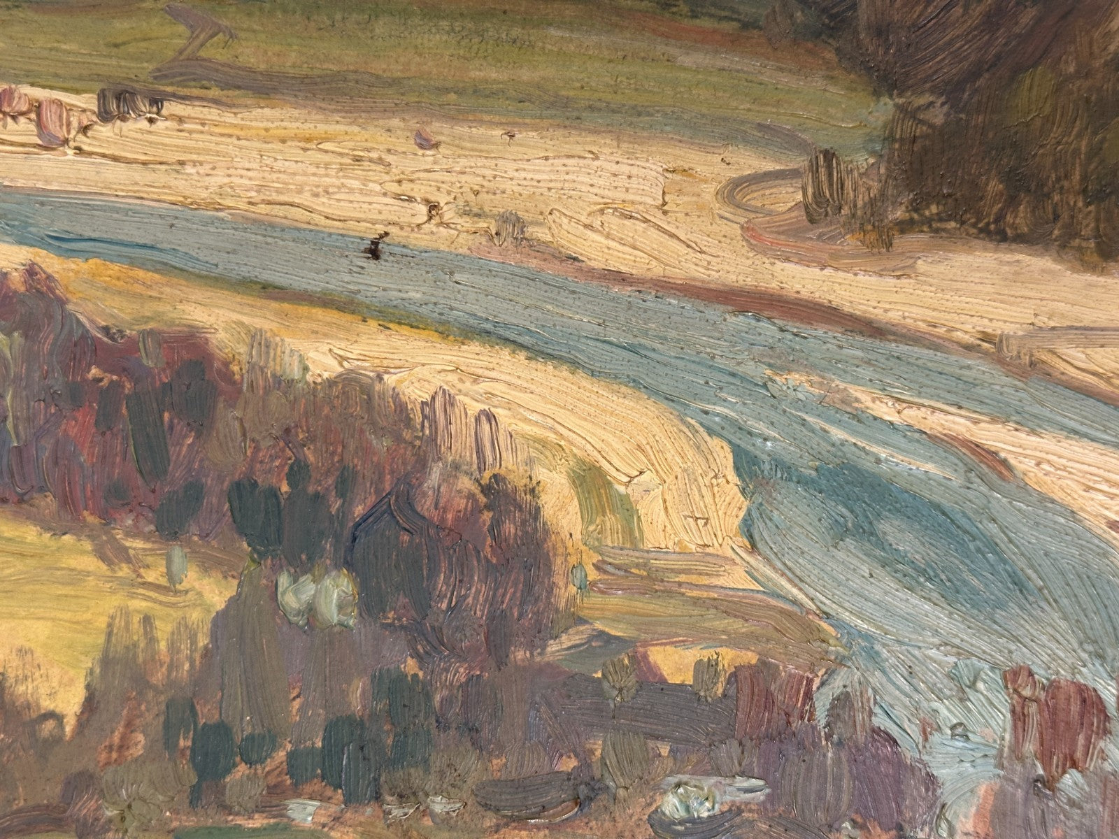 Max Werner (1928) - Ölbild Alpenlandschaft - signiert - Tirol Bayern - Öl auf Pl12