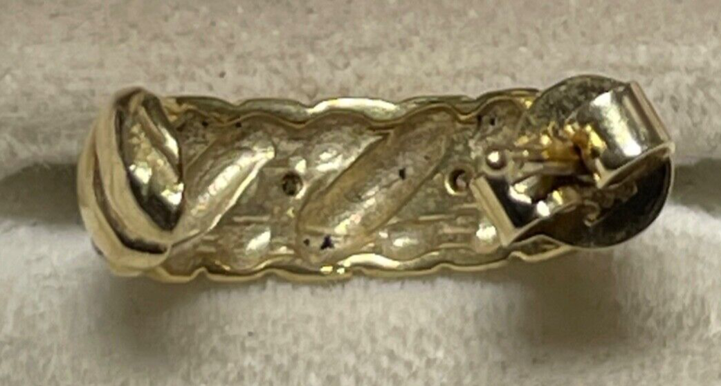 585 Gold 14 K Ohrringe Halbcreolen Ohrstecker 4x Diamant L 16 B 5,5 mm Juwelier9