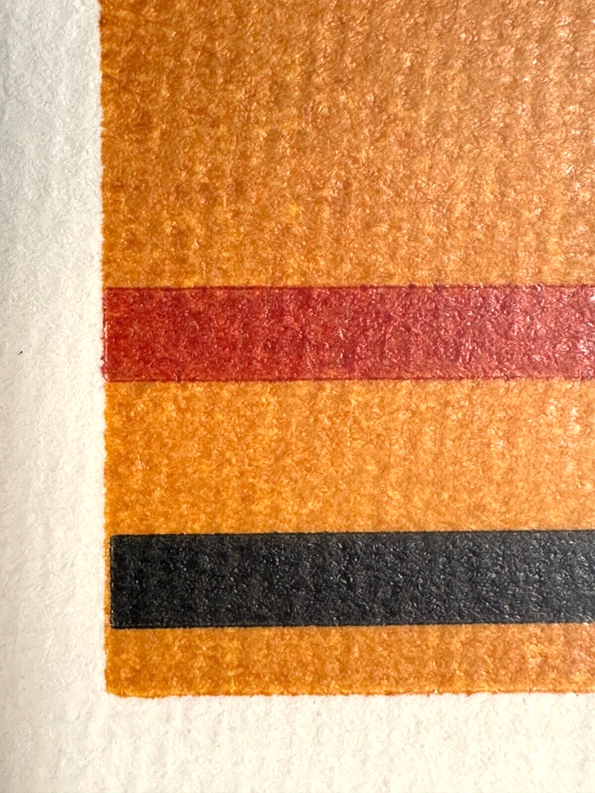 Josua Reichert 1937-2020 - farbige Serigrafie - Typographische Komposition - sig8