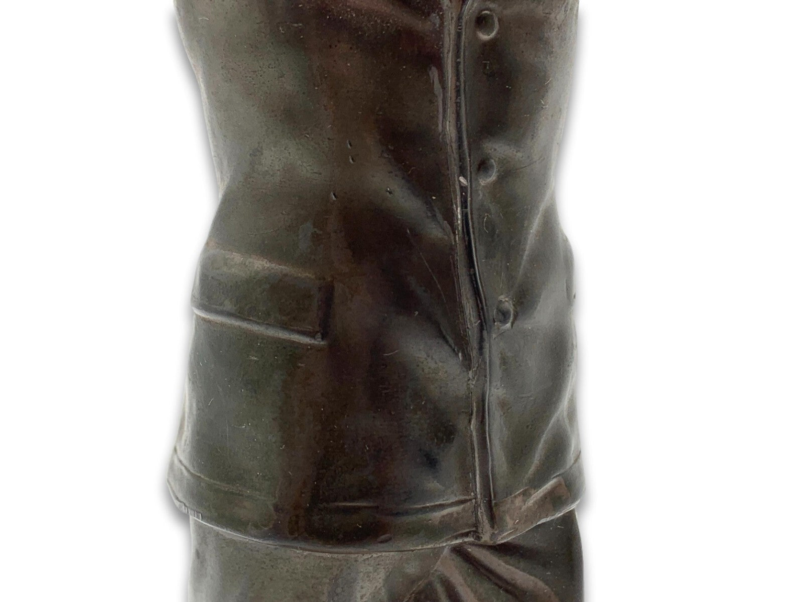 'Schütz' - Galvano Bronze Figur Skulptur Plast - Marmorsockel - ca. 1910/19209