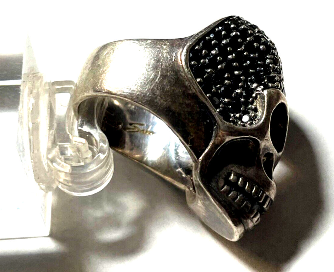 Thomas Sabo Silber Ring Skull mit Pavé Rebel at heart RG 56 unisex Totenkopf6