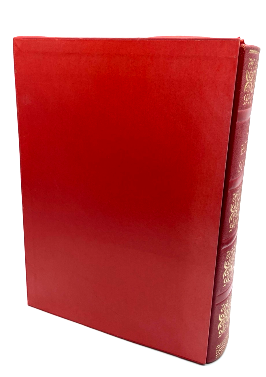 Die heilige Schrift große Prachtbibel 1964 limitiert Goldschnitt Glanzleder top!2