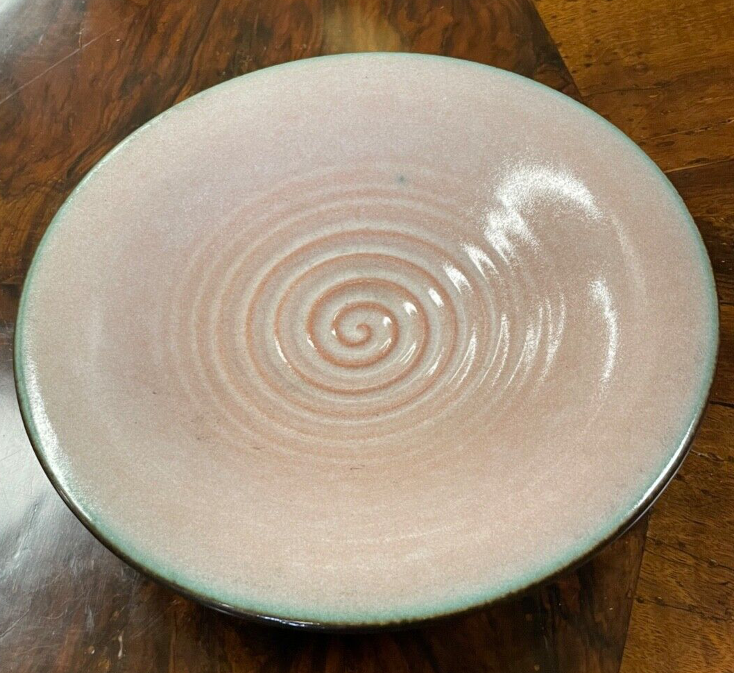 Große KARLSRUHER MAJOLIKA Art Déco Keramik Schale Martha Katzer Ø 32 cm9