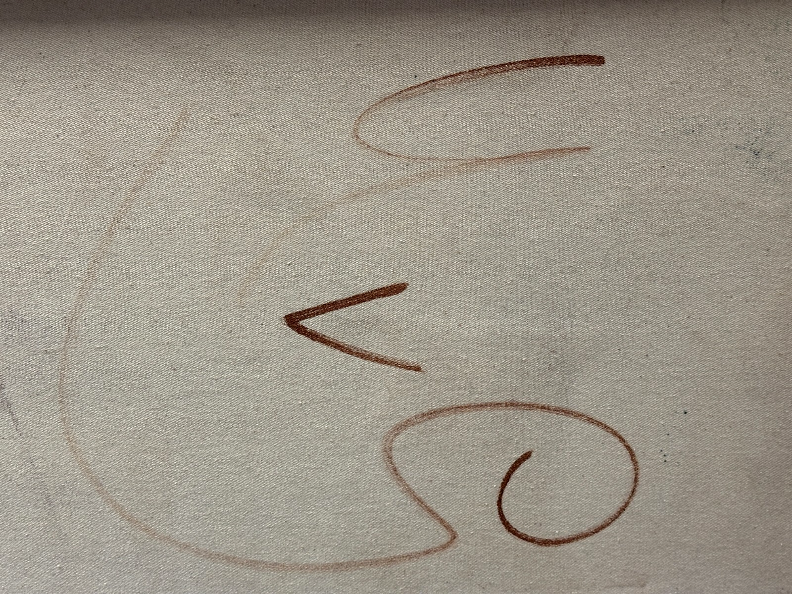 Ulla von Gierke (UvG) - 1986 – Abstrakte Komposition -  Acryl auf Leinwand - sig11