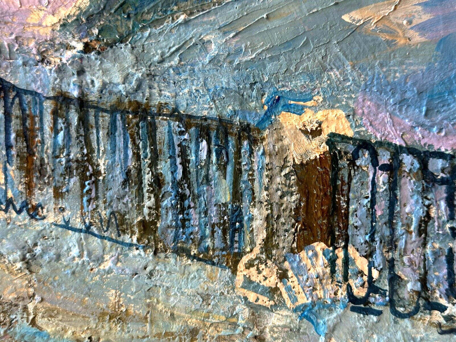 Öl auf Leinwand - Lisa Mikhailova - St. Petersburg Gribojedow-Kanal - gerahmt8