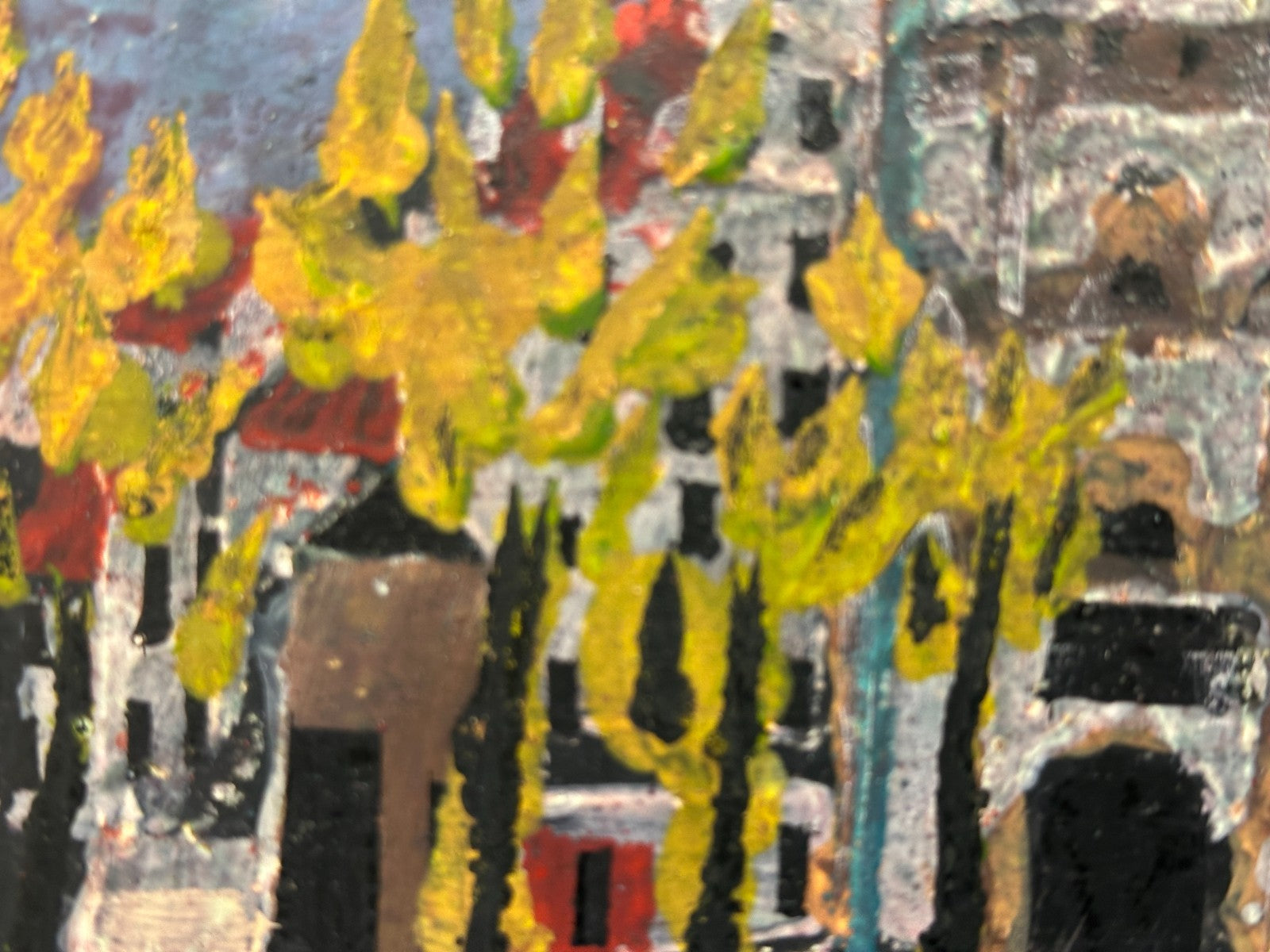 Stevan/Stefan Vukmanovic - Das Isartor, München – Öl auf Hartfaser - signiert4