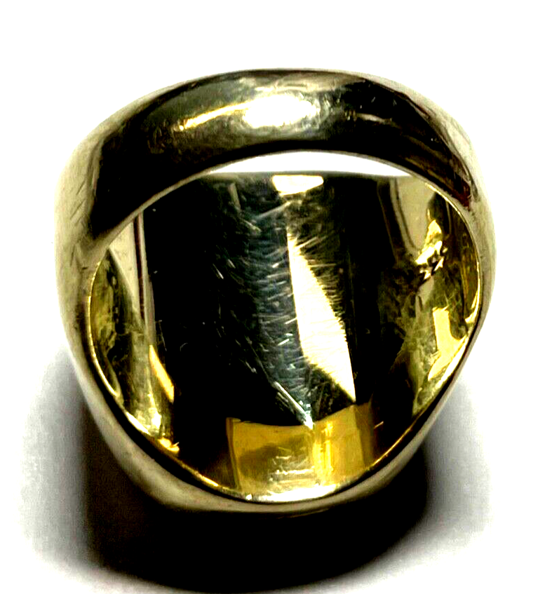 333 Gold 8 K Herrenring Ring Siegelring Onyx solide Juwelier Qualität Ø 18 mm4
