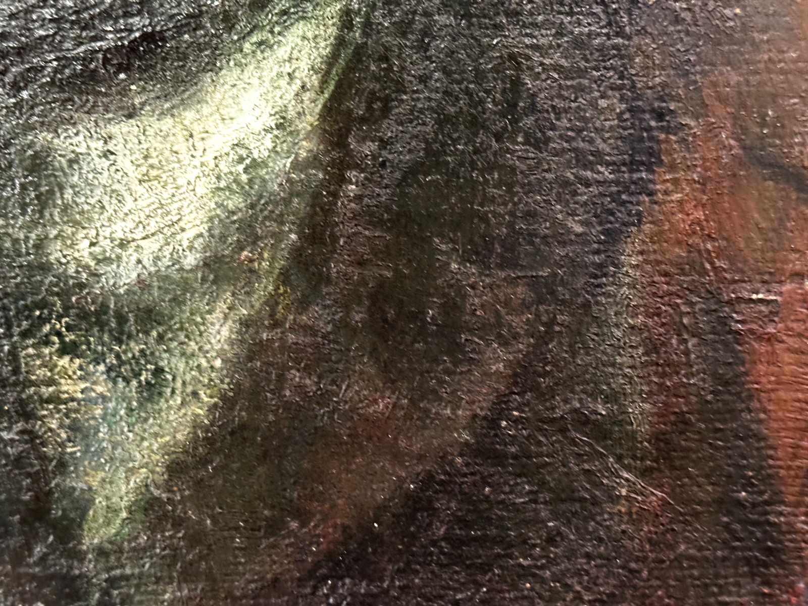 Expressives Herrenporträt Öl auf Leinwand – kraftvoller Charakterkopf - signiert6