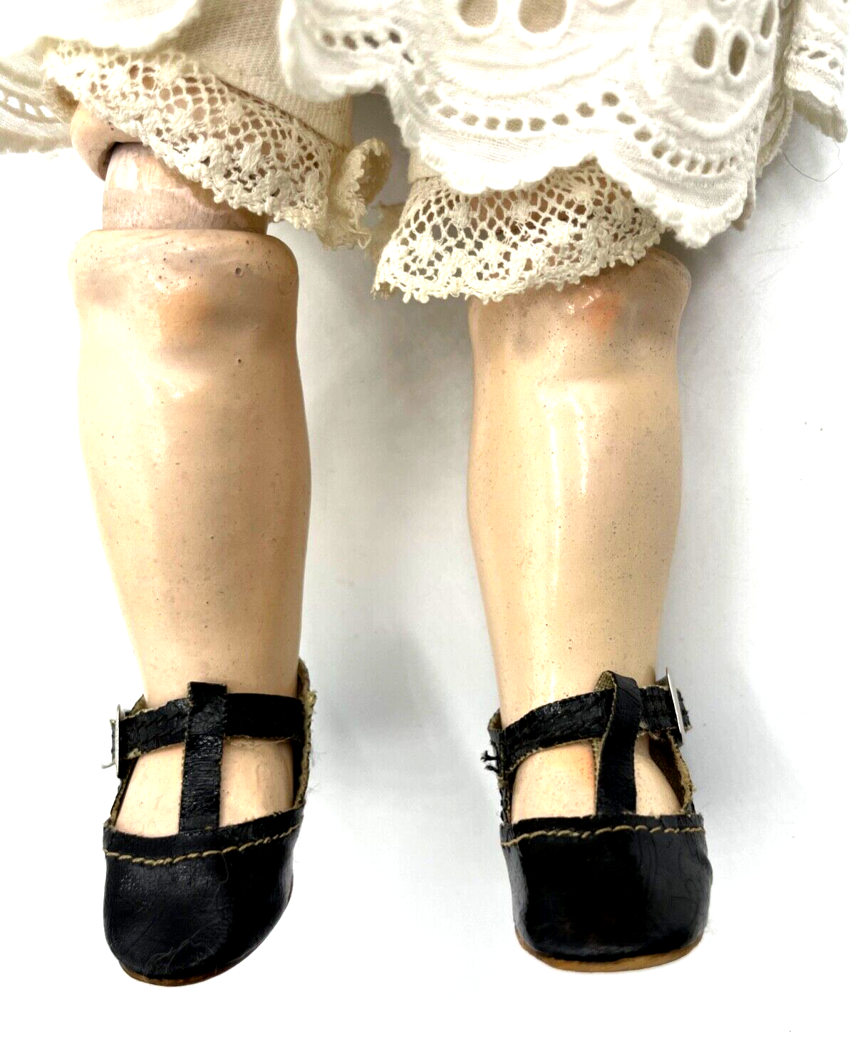 Antik K&R Kämmer & Reinhardt Porzellankopf Puppe 36 cm Gliederkörper um 1900 rar8