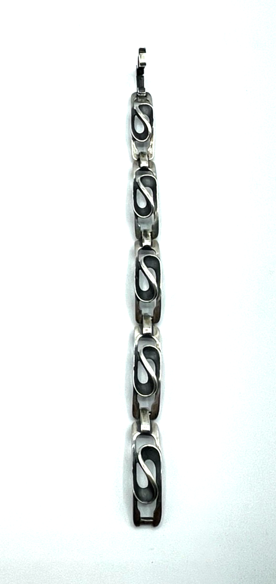 Sterling vintage Armband Silber 925 Ottaviani Italien Design unisex Modernist5