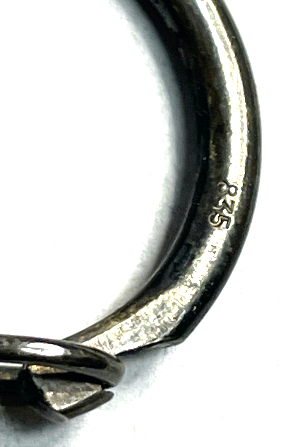 Vintage 835 Silber Schlüsselanhänger Keyholder vollplastischer Berliner Bär3