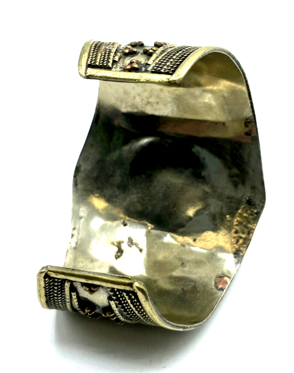 Stattlicher vintage Tuareg Berber Schmuck Armreif Armspange Lapislazuli unisex5