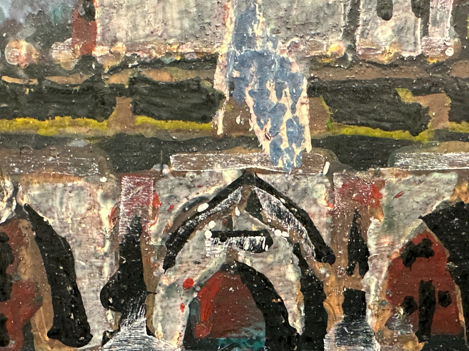 Stevan/Stefan Vukmanovic - Das Isartor, München – Öl auf Hartfaser - signiert8