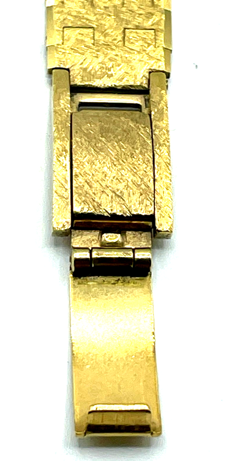 Vintage top gepflegt ELDOR Genéve Damen Armbanduhr Handaufzug Gold farbig 60er J3