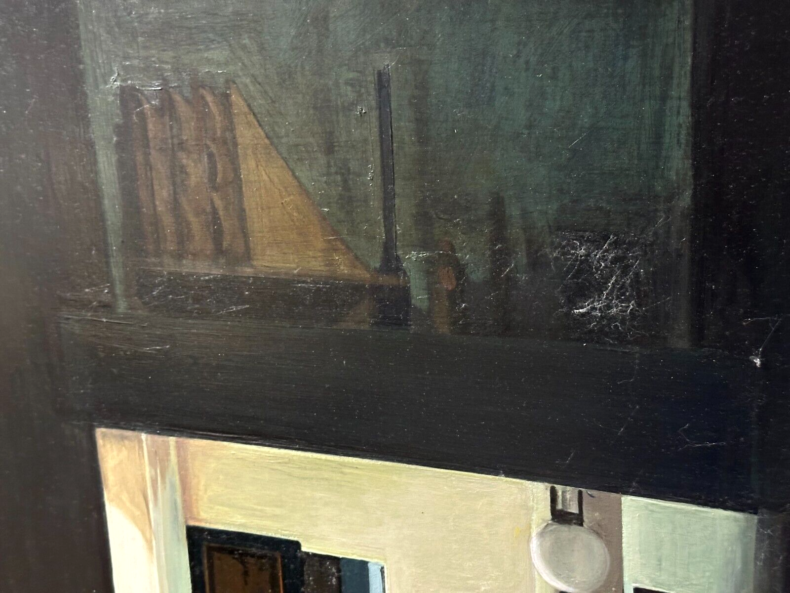 Behi Shamiri - Interno E Luce III - Öl auf Leinwand - gerahmt & signiert7