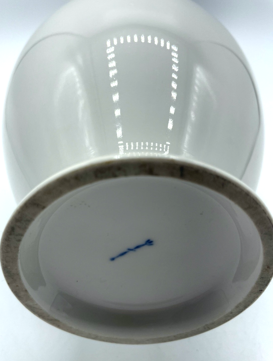 Vintage KPM Porzellan Vase * Halle * Bauhaus M. Friedlaender Purismus H 25,5 cm4