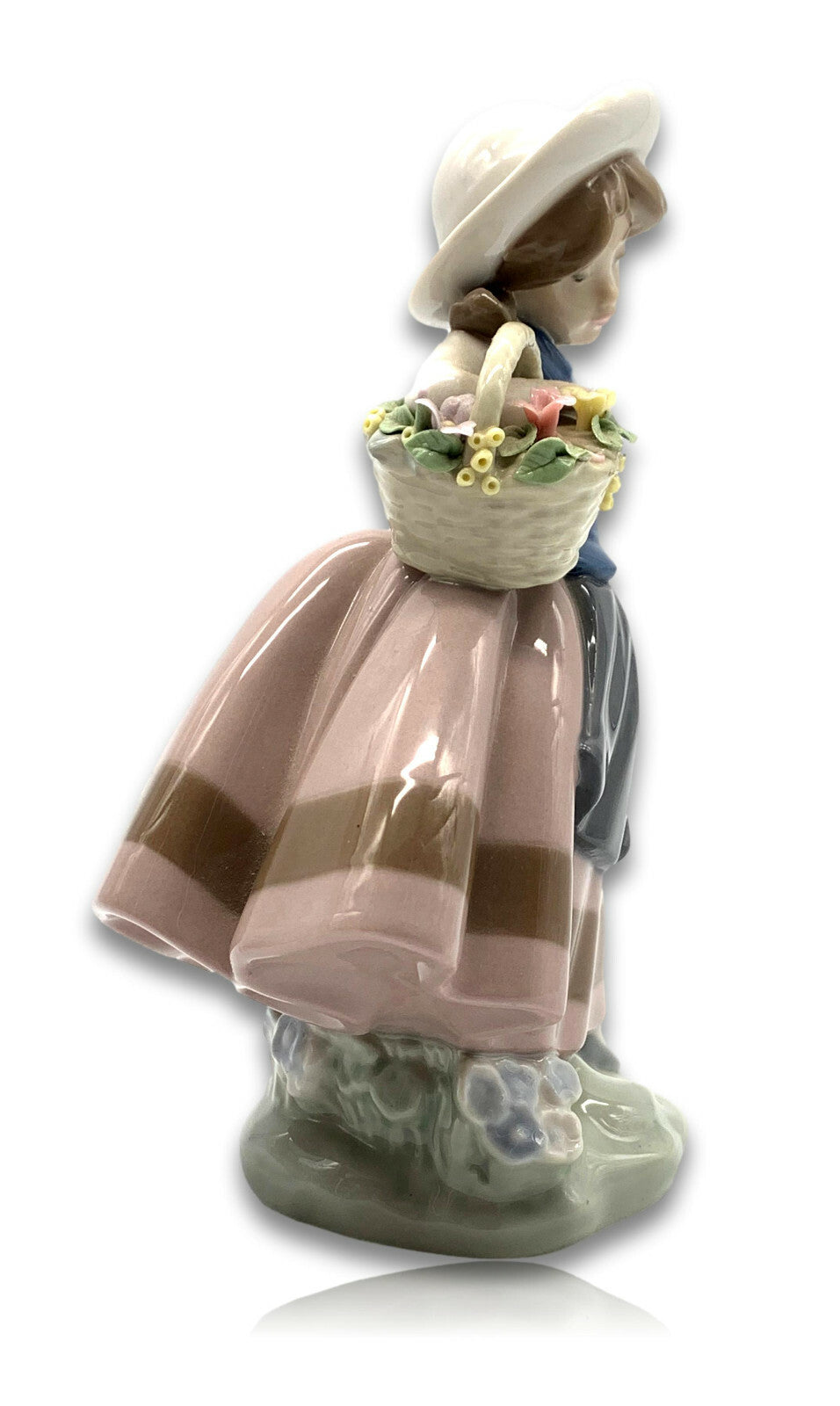 Lladro Figur - Nr.5221 - 'Sweet Scent' - Keramik - Mädchen - polychrome Bemalung4