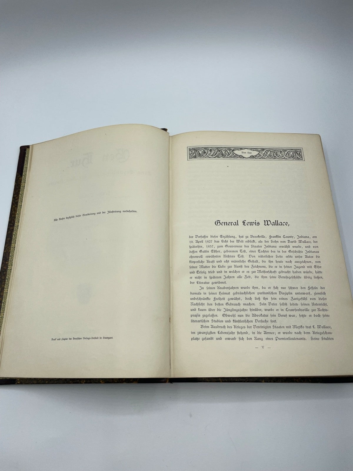 Klassiker Buch L. Wallace BEN HUR um 1900 illustriert gr. schöne saubere Ausgabe9
