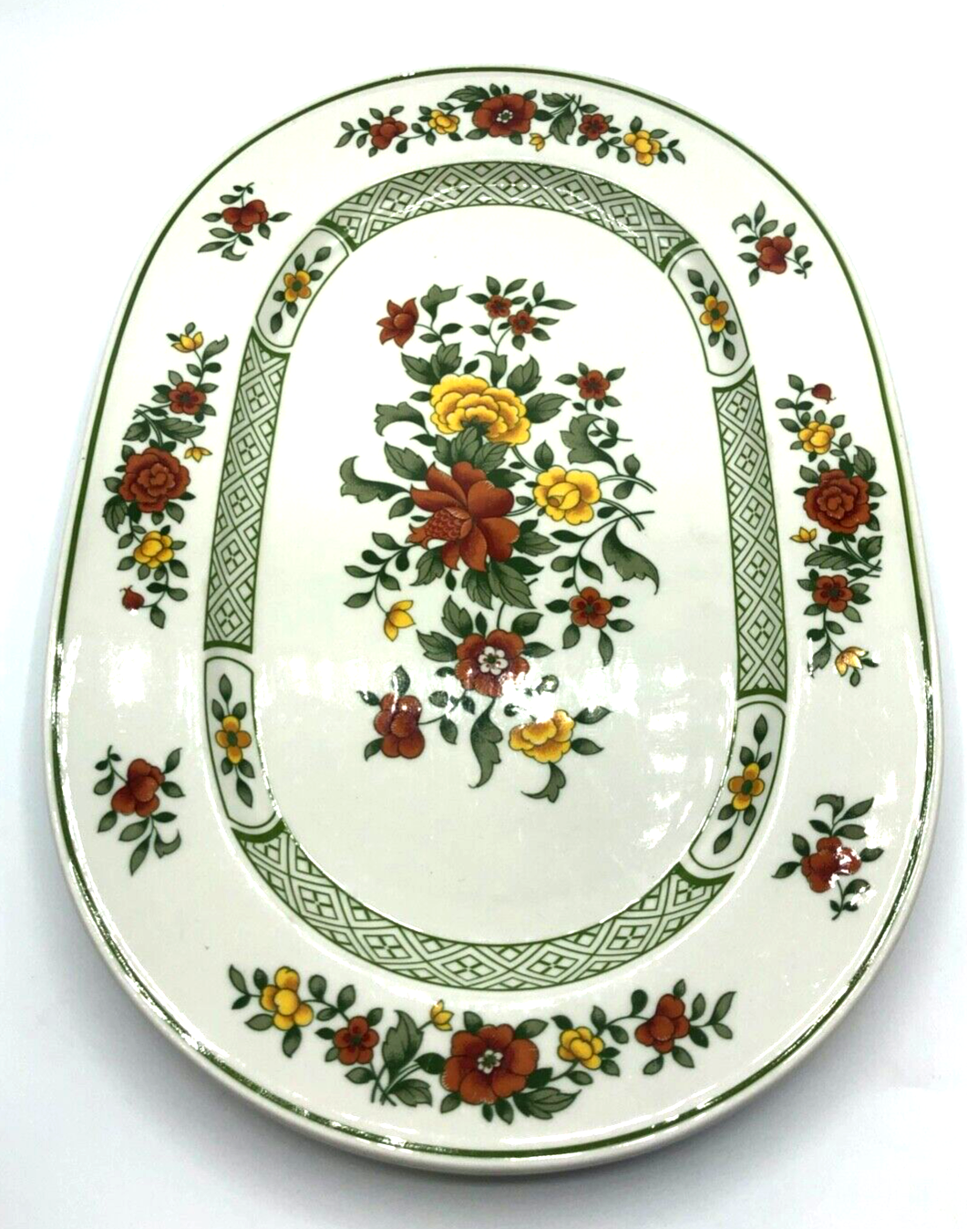 Vintage Villeroy & Boch Porzellan Platte Fleischplatte  * Summerday * staubig0