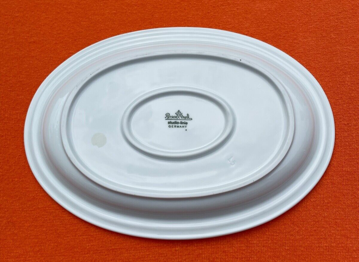 Rosenthal Porzellan kleine Platte Dekor Bellini Cuppola Diagonale studio-linie4