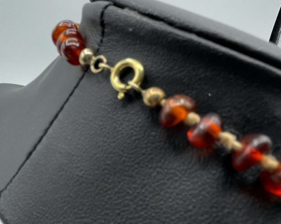 Vintage stattliche Bernstein Kette im Verlauf amber necklace 50 Gramm L 65 cm1