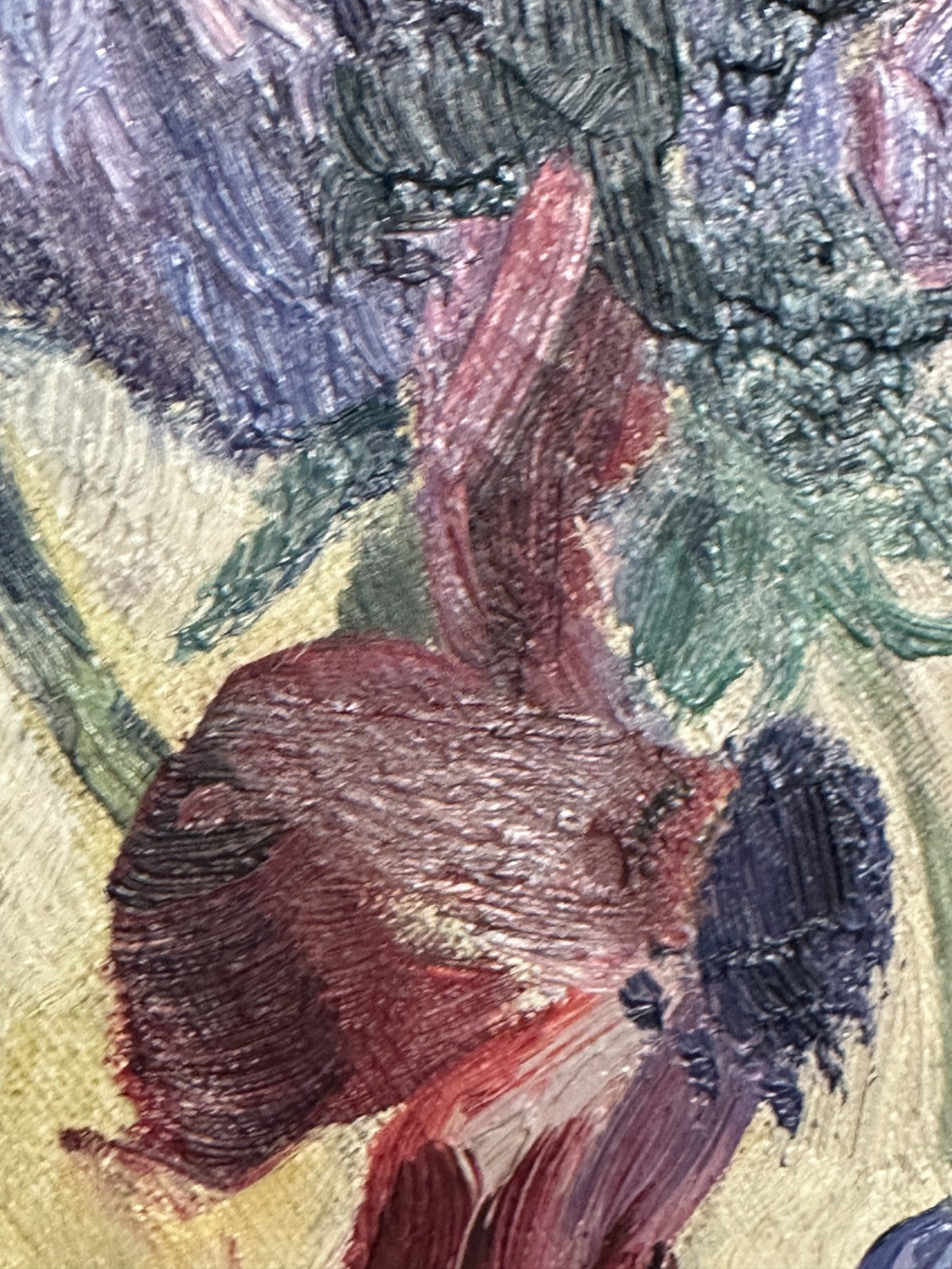 Hermann L. Umgelter – Stillleben mit Anemonen in Vase - Öl auf Leinwand - sig.8