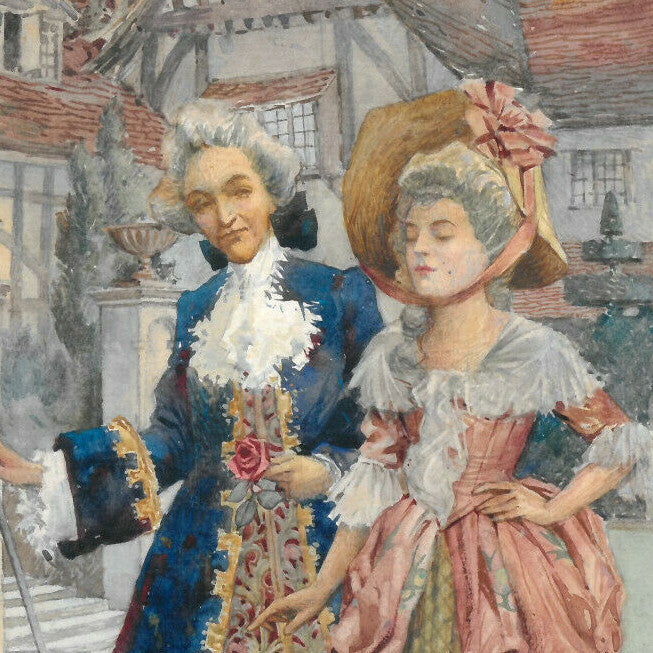Percy Lancaster 1878-1950/51 - Aquarell auf Papier - Der Rosenkavalier2