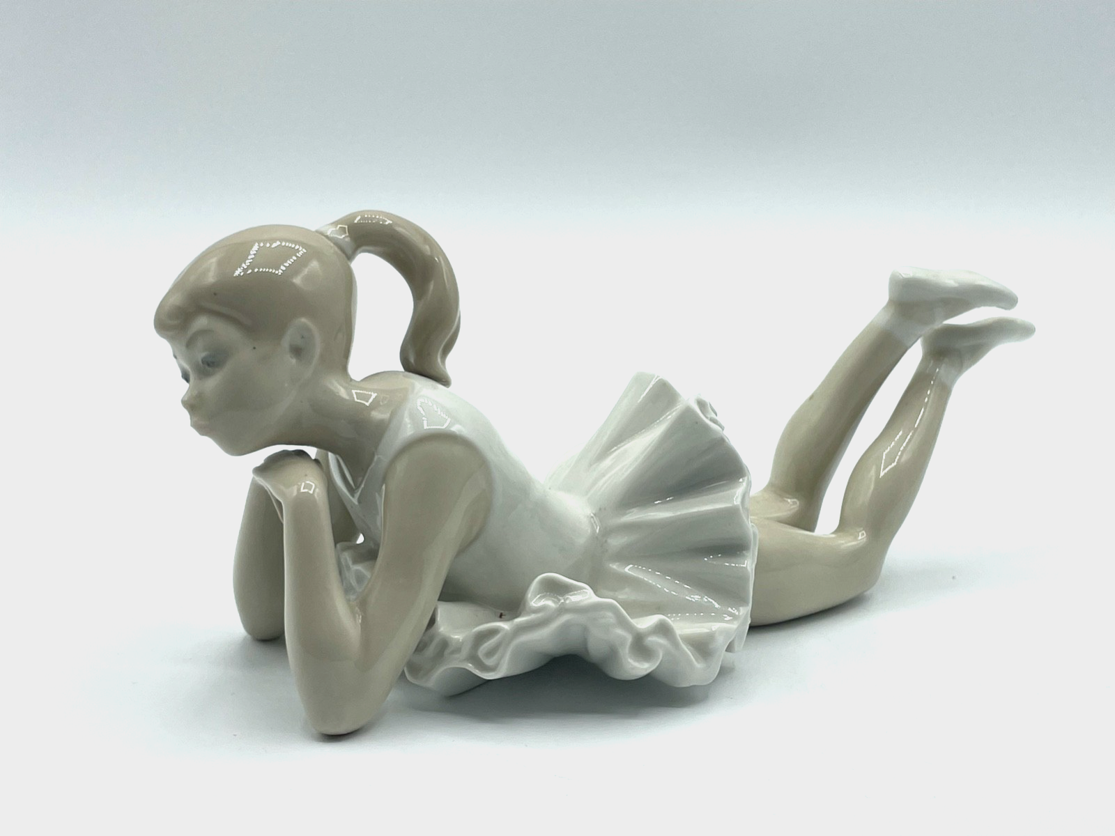 Lladro Nao Porzellan Figur nachdenkliche Ballerina Ballett Pensativa 00149 L22,50