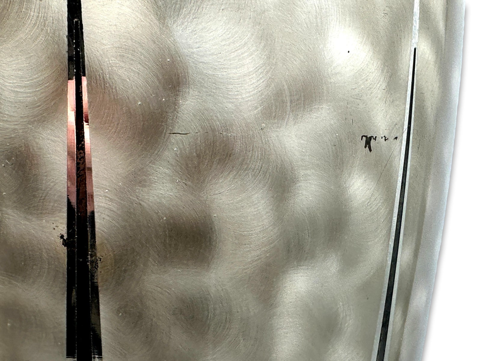 WMF Ikora - Vase 50 cm (XXL) - Art Déco 30er Jahre - Streifendekor - SELTEN! RAR3