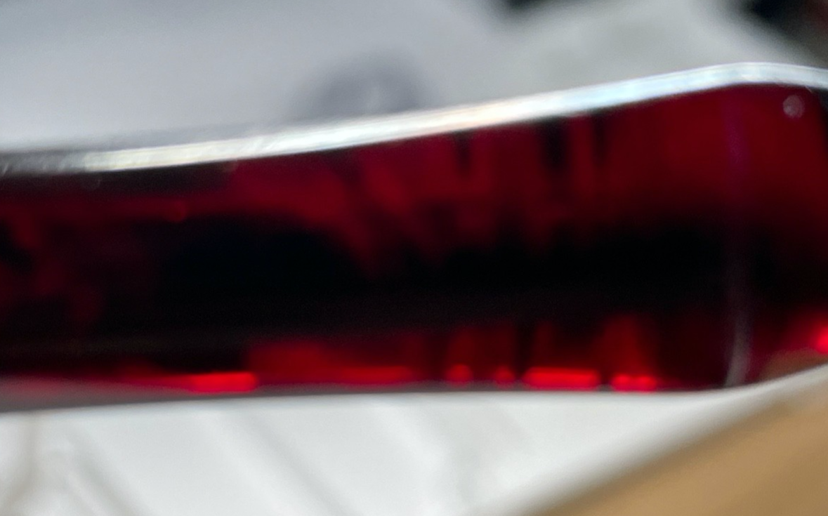 Antik versilberte Zigarettenspitze mit Cherry Red Bakelit 20er 30er Jahre gepfl.5