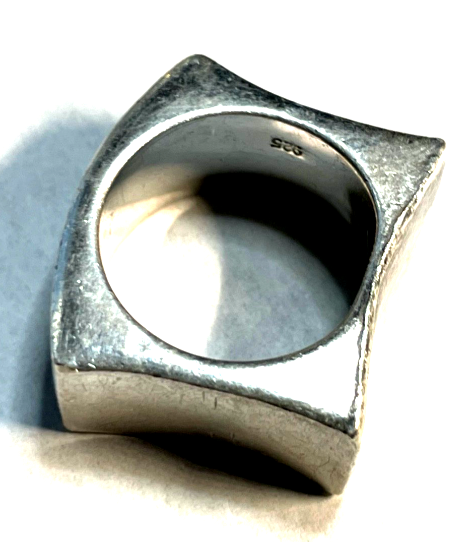 26,57 Gramm Jette Joop Europe schwerer Statement Ring 925 Silber Ø 17,5 mm RG 558