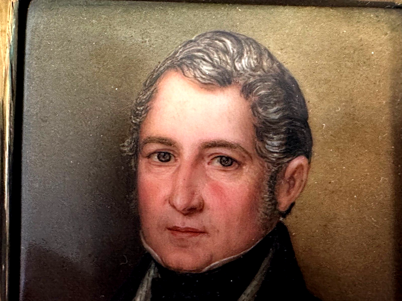 Miniatur Lupenmalerei 1840 - Johann Stern 1782-1858 - Signiert - Gerahmt2