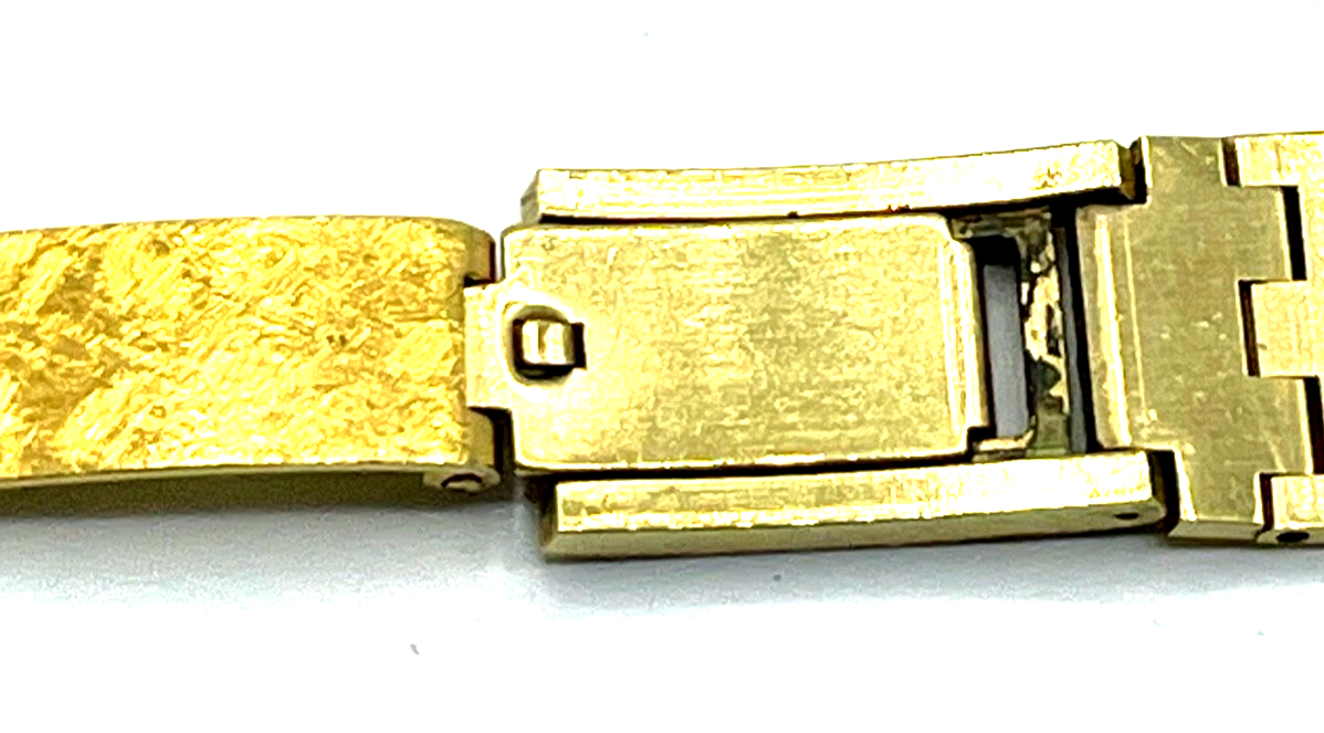 Vintage top gepflegt ELDOR Genéve Damen Armbanduhr Handaufzug Gold farbig 60er J6