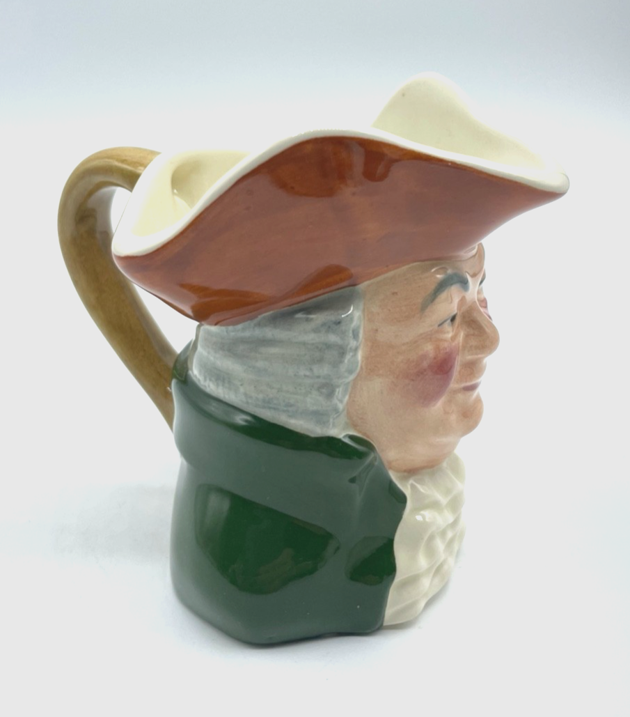 Vintage dekorativer Gesichter Krug Becher Charakter Mug England Staffordshire3