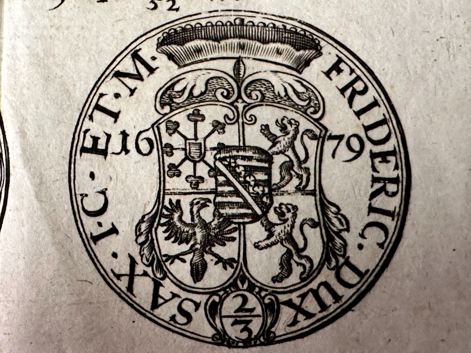 Einblattdruck - Friedrich Karl von Württemberg - 1688 - Warnung vor Falschgeld6