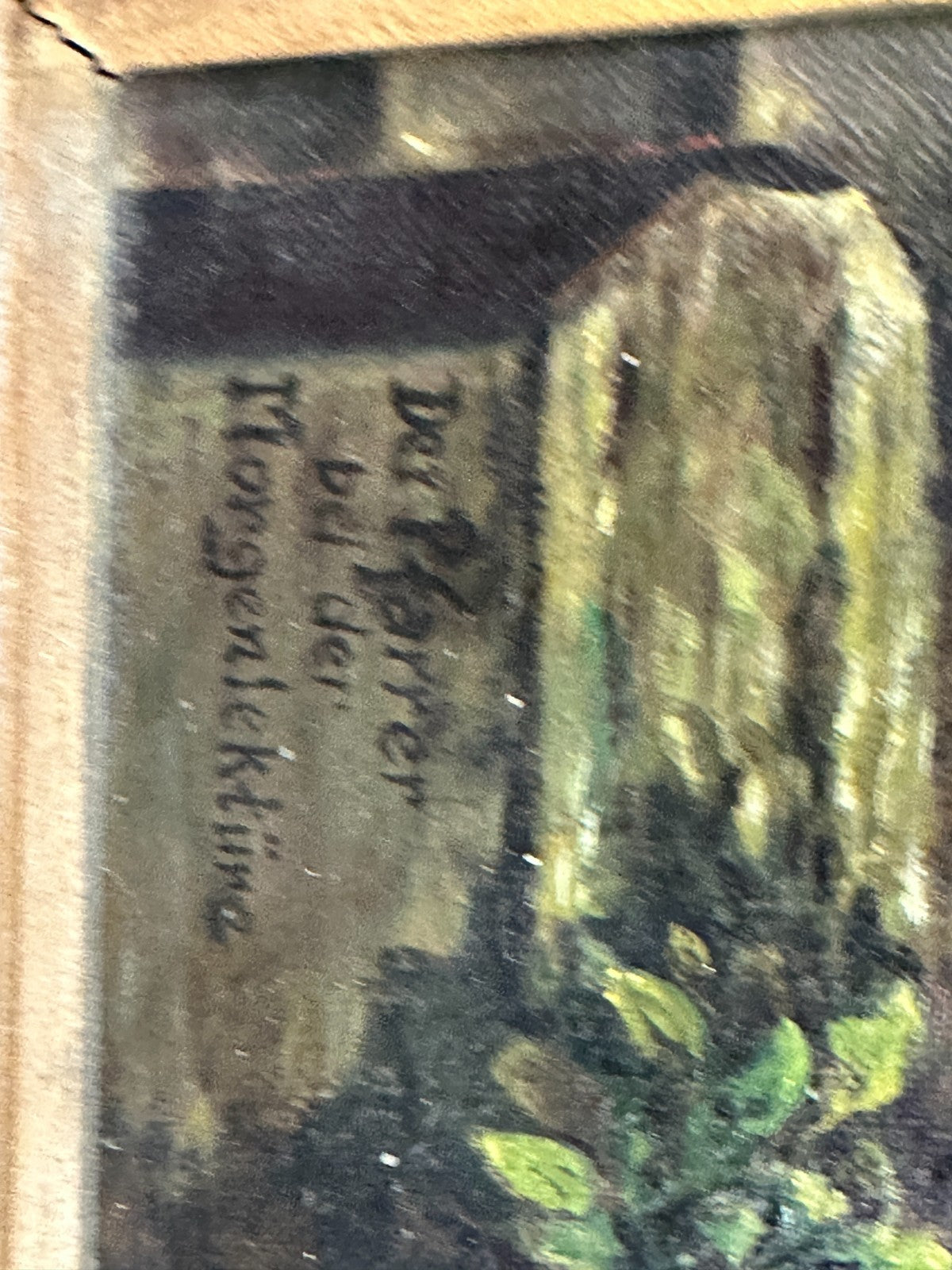 Der Pfarrer bei der Morgenlektüre –  Carl-Spitzweg-Kopie - signiert 'A. Bengs'9
