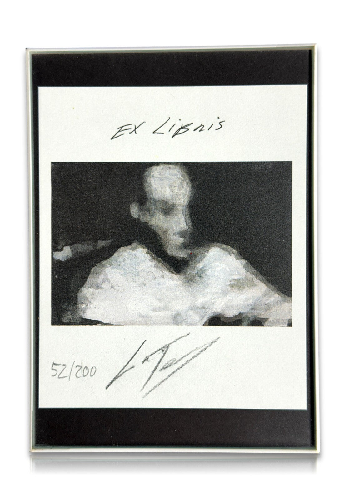 Luc Tuymans - Offset Print - 'Ex Libris'  - nummeriert 52/200 signiert gerahmt0