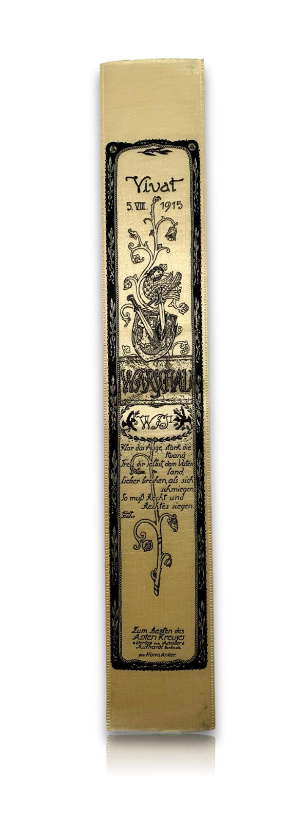 Vivat Band - WKI - Entwurf Hanns Anker - zugunsten des Roten Kreuzes - 19150