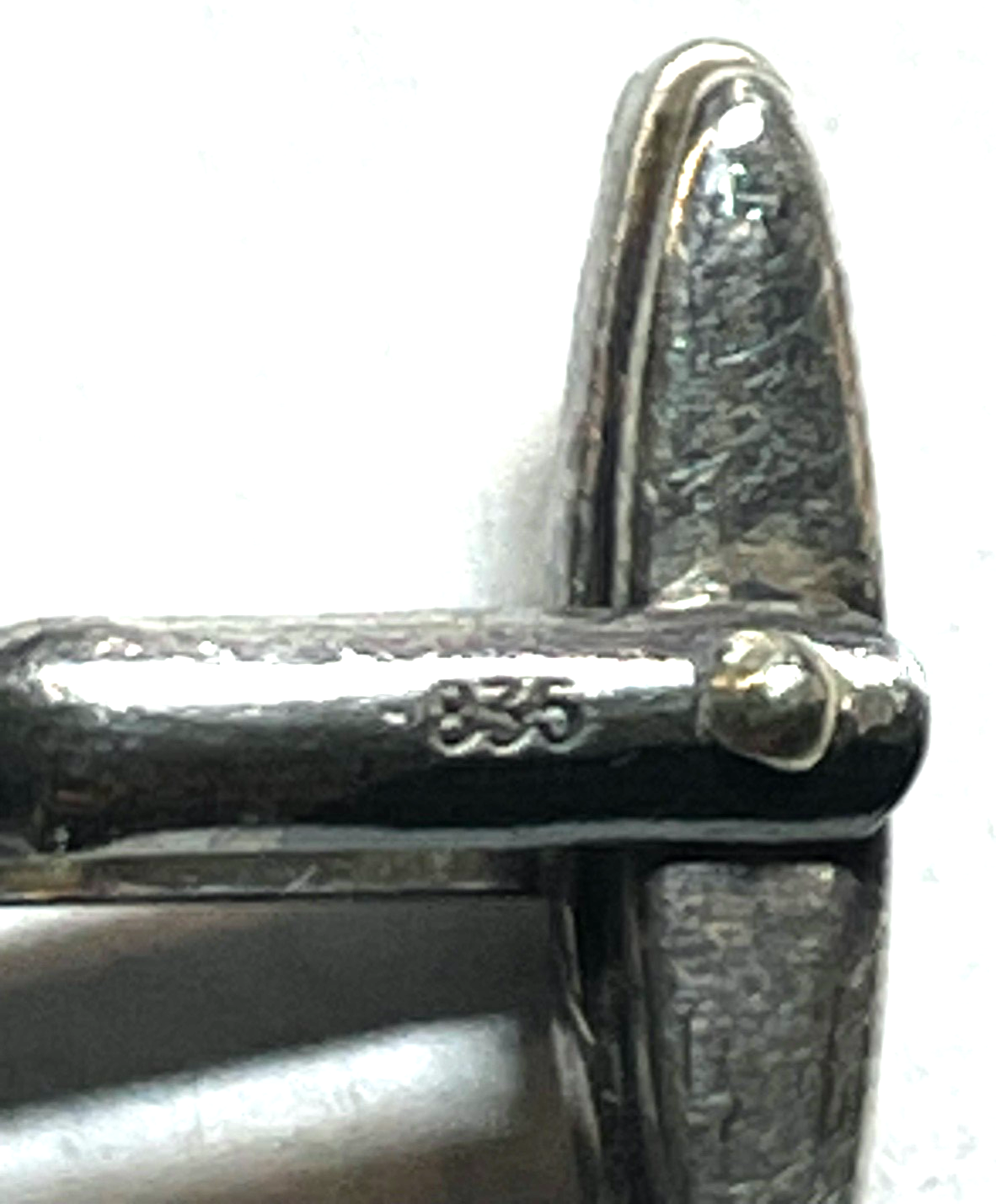 Rarität Olympiade 1972 835 Silber Manschettenknöpfe Siemens8