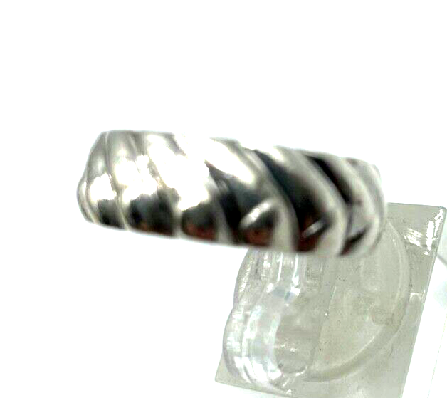 Massiver 925 Sterling Silber Bandring ESPRIT top gepfl. über 10 Gramm RG 55 B8mm2