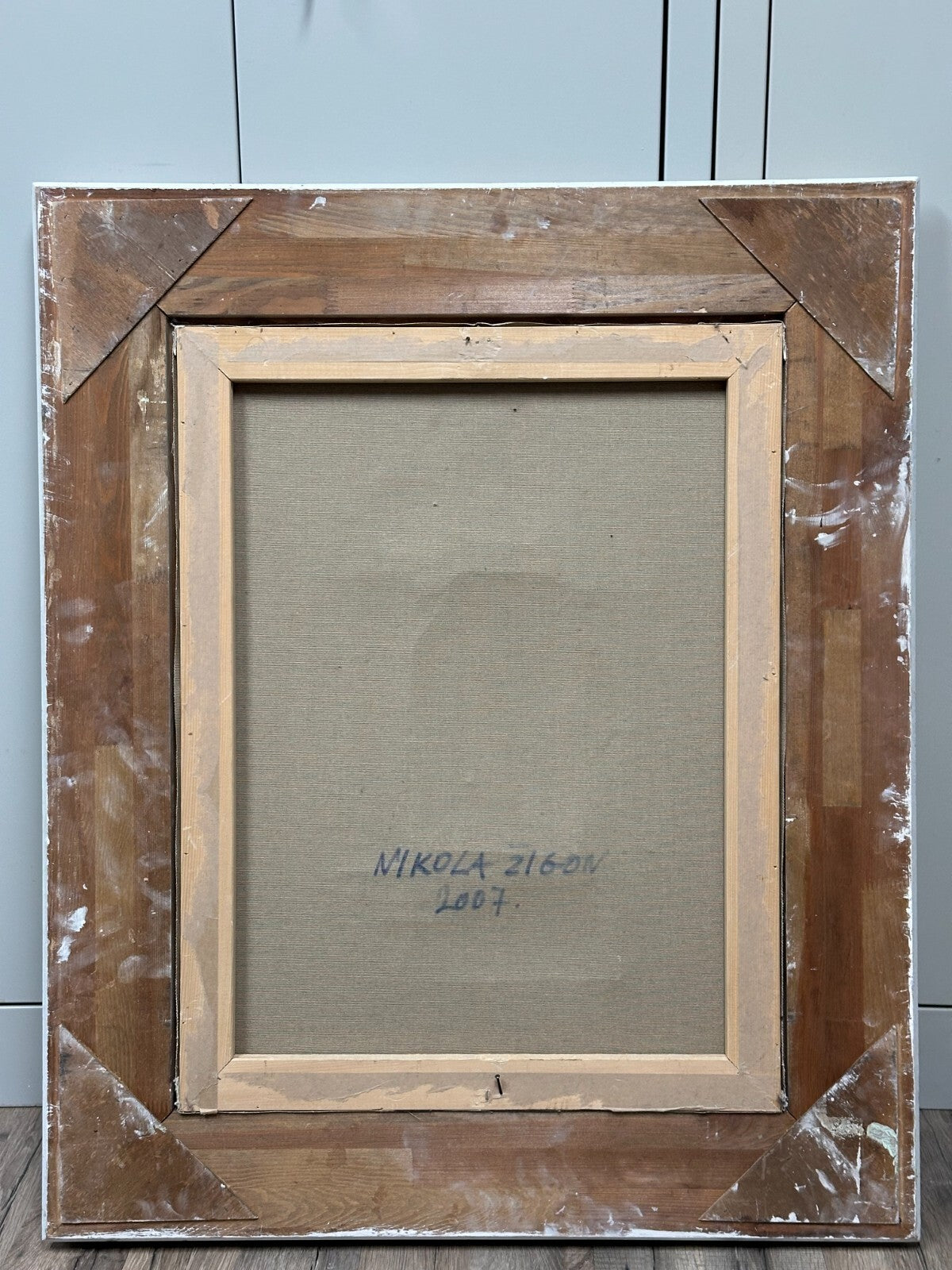 Nikola Zigon - Öl auf Leinwand Collage Mischtechnik - 2007 - gerahmt - signiert14