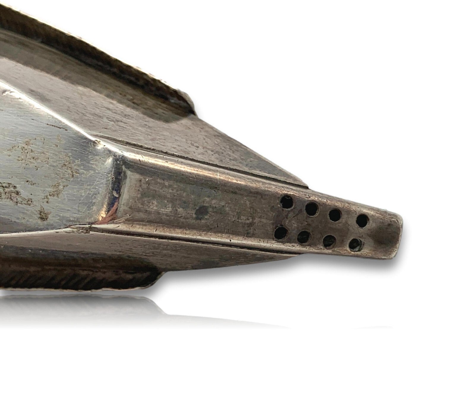 Miniatur Sampan Boot Gondel - 950er Sterling Silber - Salzstreuer - Handarbeit11